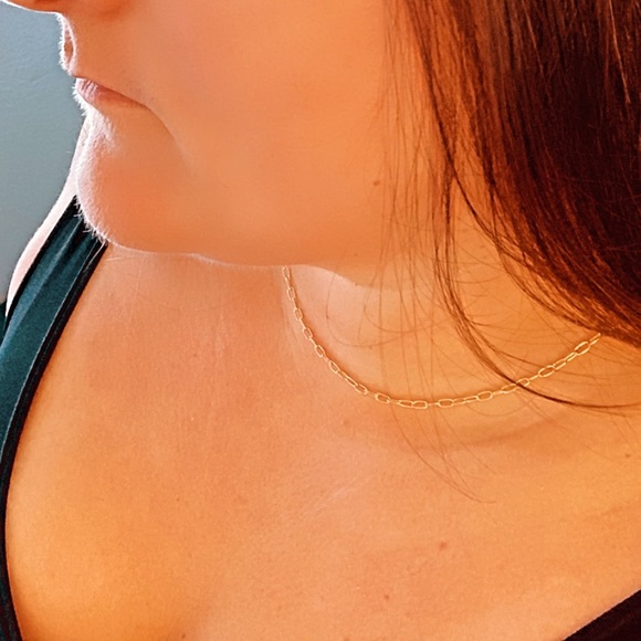 💛Gold plated chain necklace - Picture 3 of 3